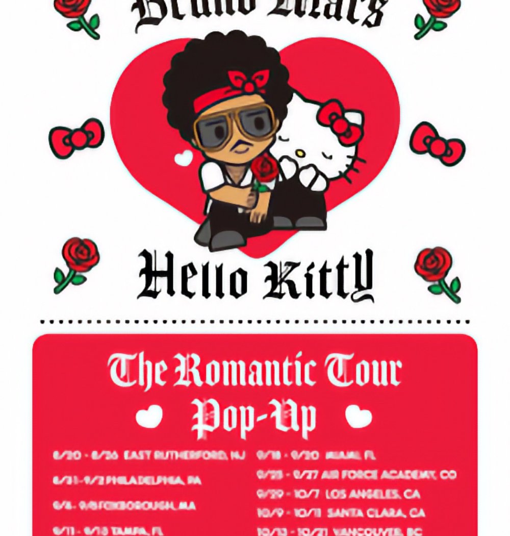 BRUNO MARS x HELLO KITTY POP-UP 1