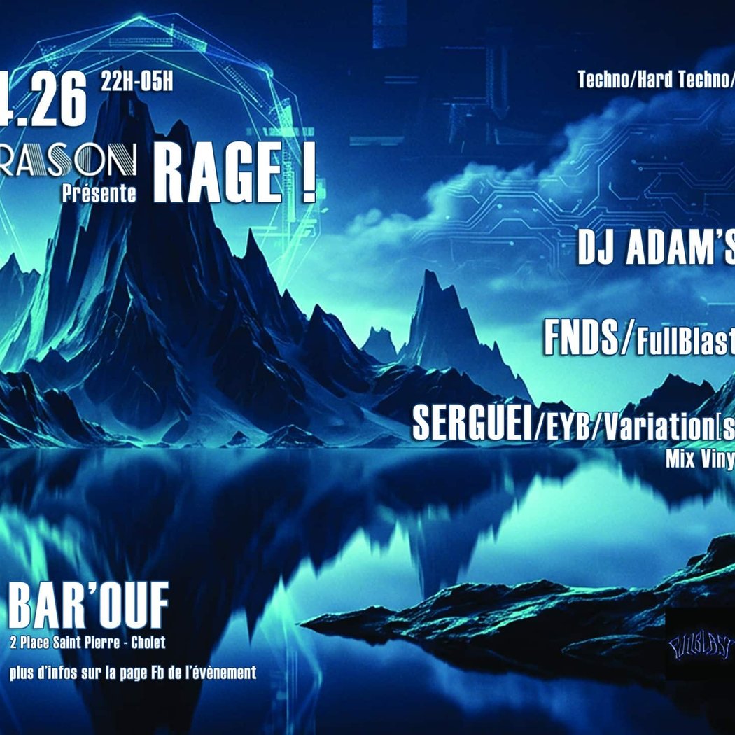 RAGE ! Techno to Hardtechno 1
