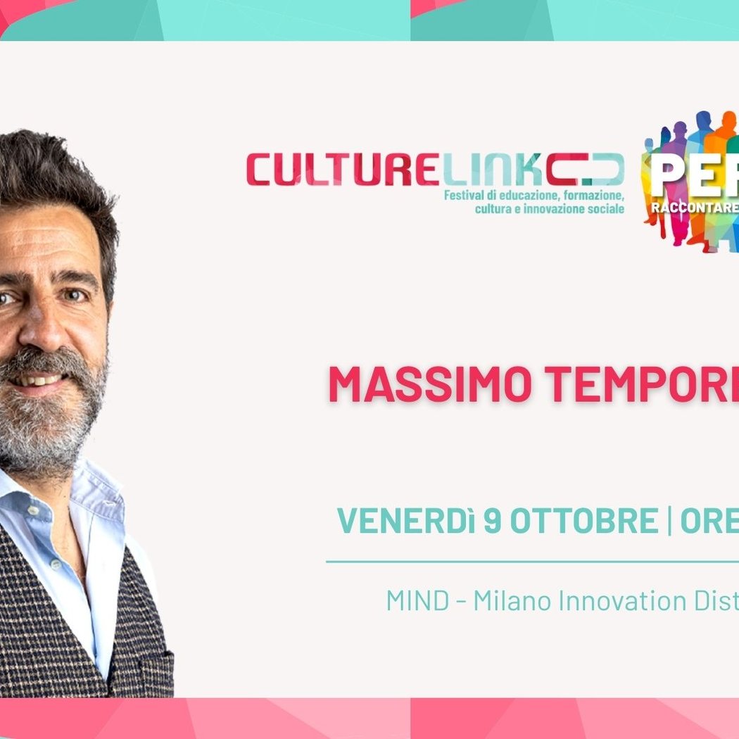 Massimo Temporelli – Talk | CultureLink Festival 2026