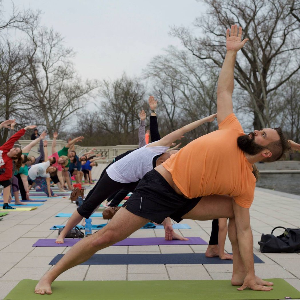 Grand Basin Yoga in Forest Park 1