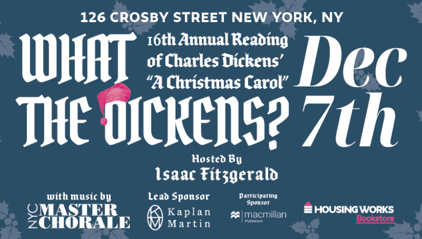 16th Annual Reading of Charles Dickens’ A Christmas Carol 1