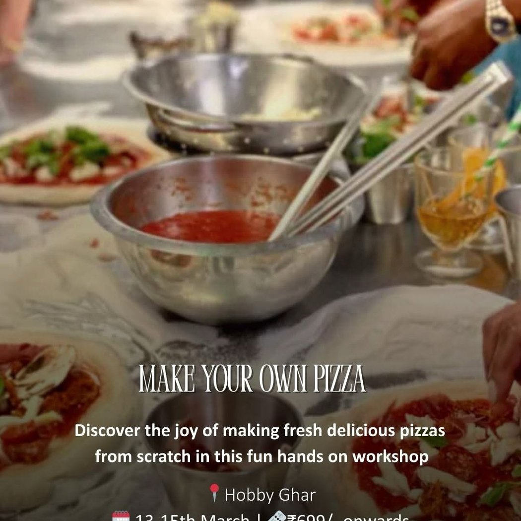 MAKE YOUR OWN PIZZA 1