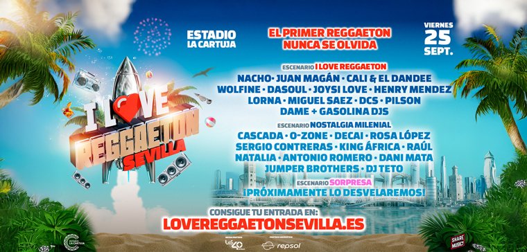 I Love Reggaeton y Nostalgia Milenial Fest