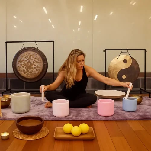 Valentine’s Day Sound Bath, Cacao, & Self-Massage Event 1