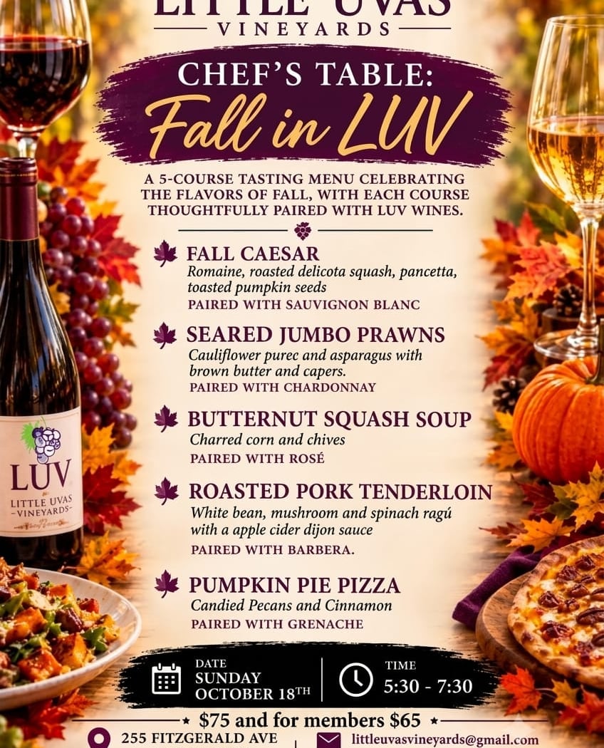 Chef's Table: Fall in LUV 1
