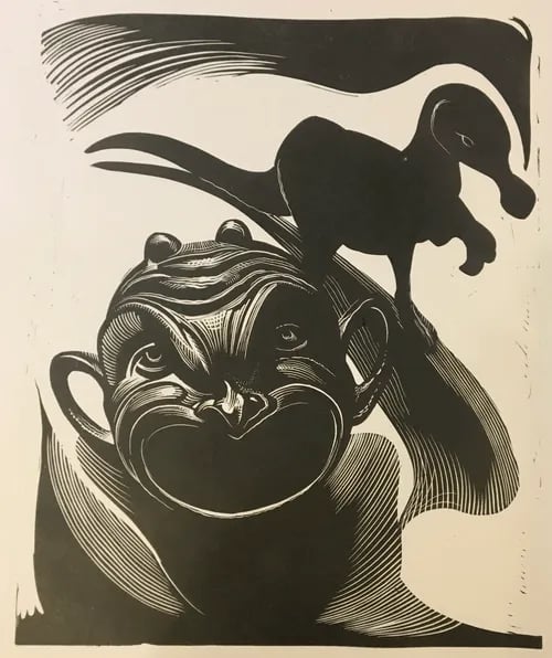 linoleum cutting 1