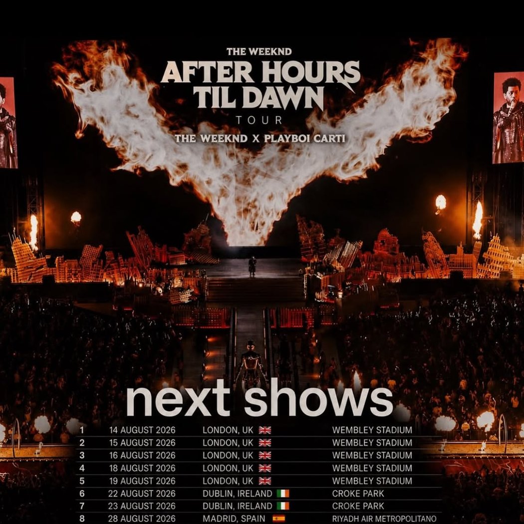 The Weeknd - After Hours Til Dawn Tour 1