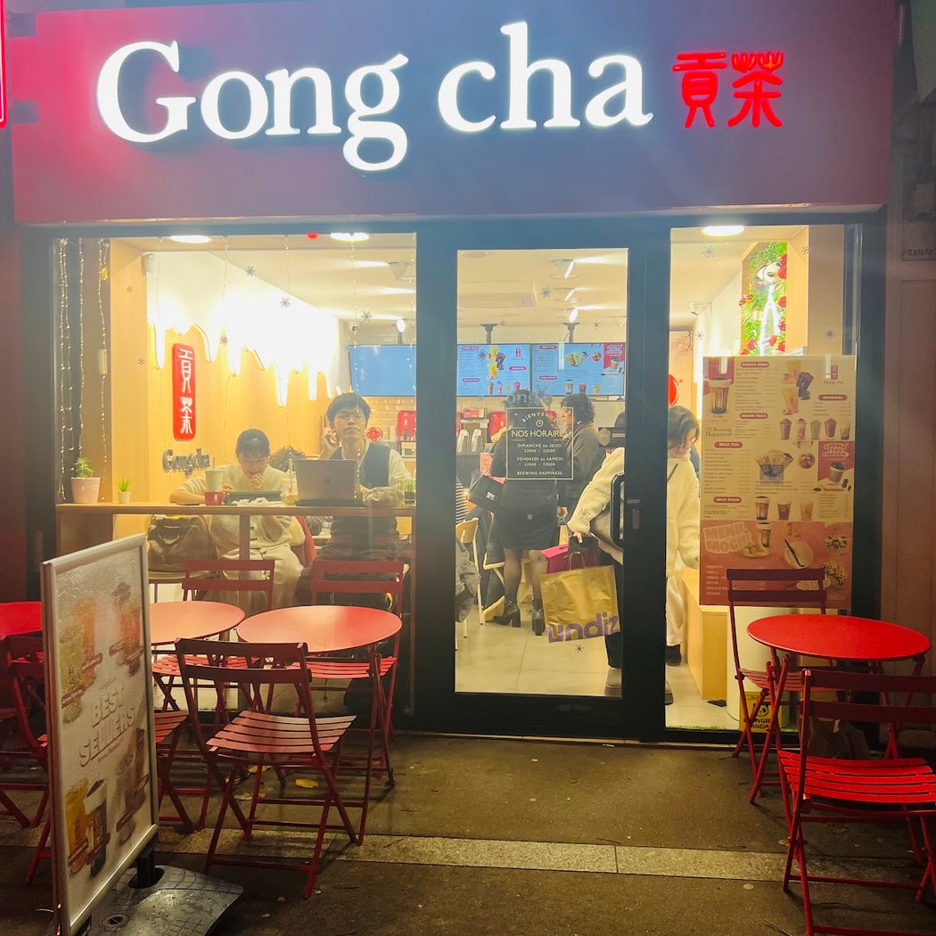 Gong Cha Bubble Tea Place d’Italie 2