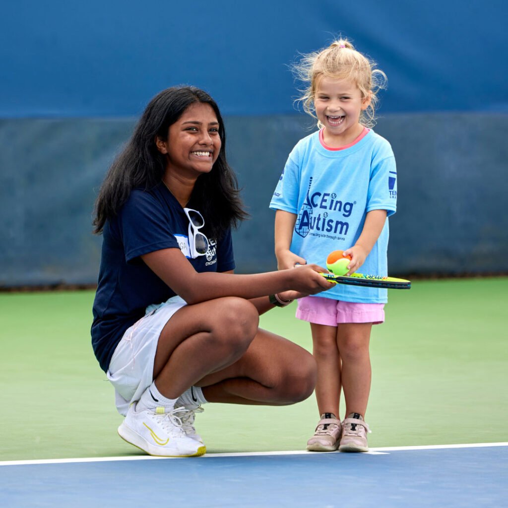 ACEing Autism Tennis Clinic Volunteer Session 1