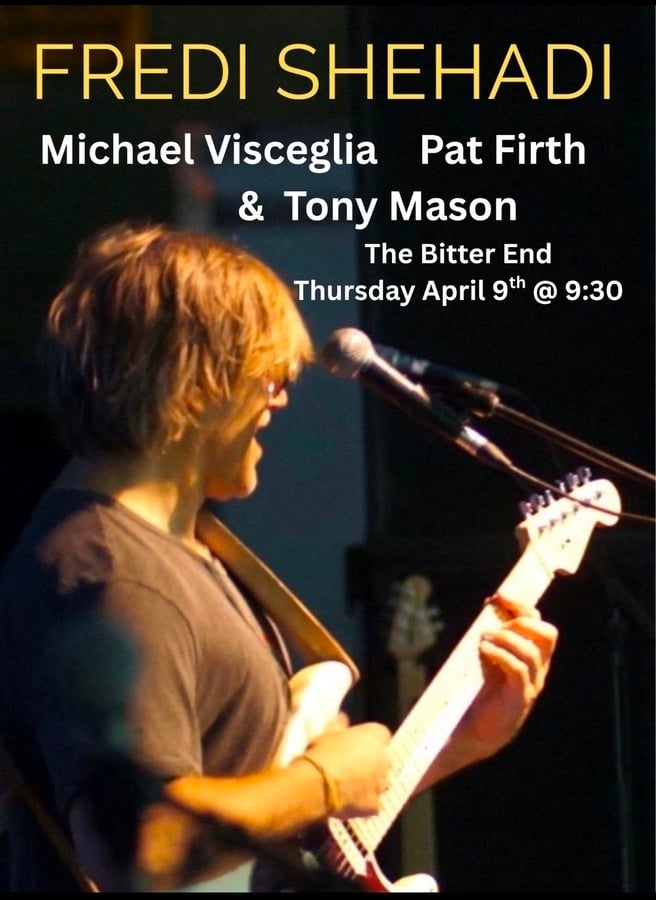 Fredi Shehadi & Friends W/ Michael Visceglia, Pat Firth, Tony Mason 1