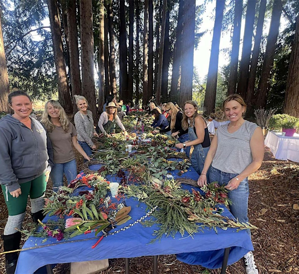 Sea to Sky Farm: Wreath Making 1