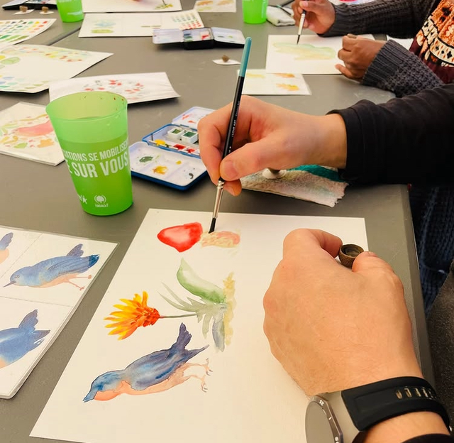 Atelier Aquarelle débutant/intermédiaire 3