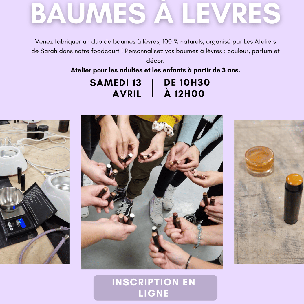 ATELIER BAUMES À LÈVRES 1
