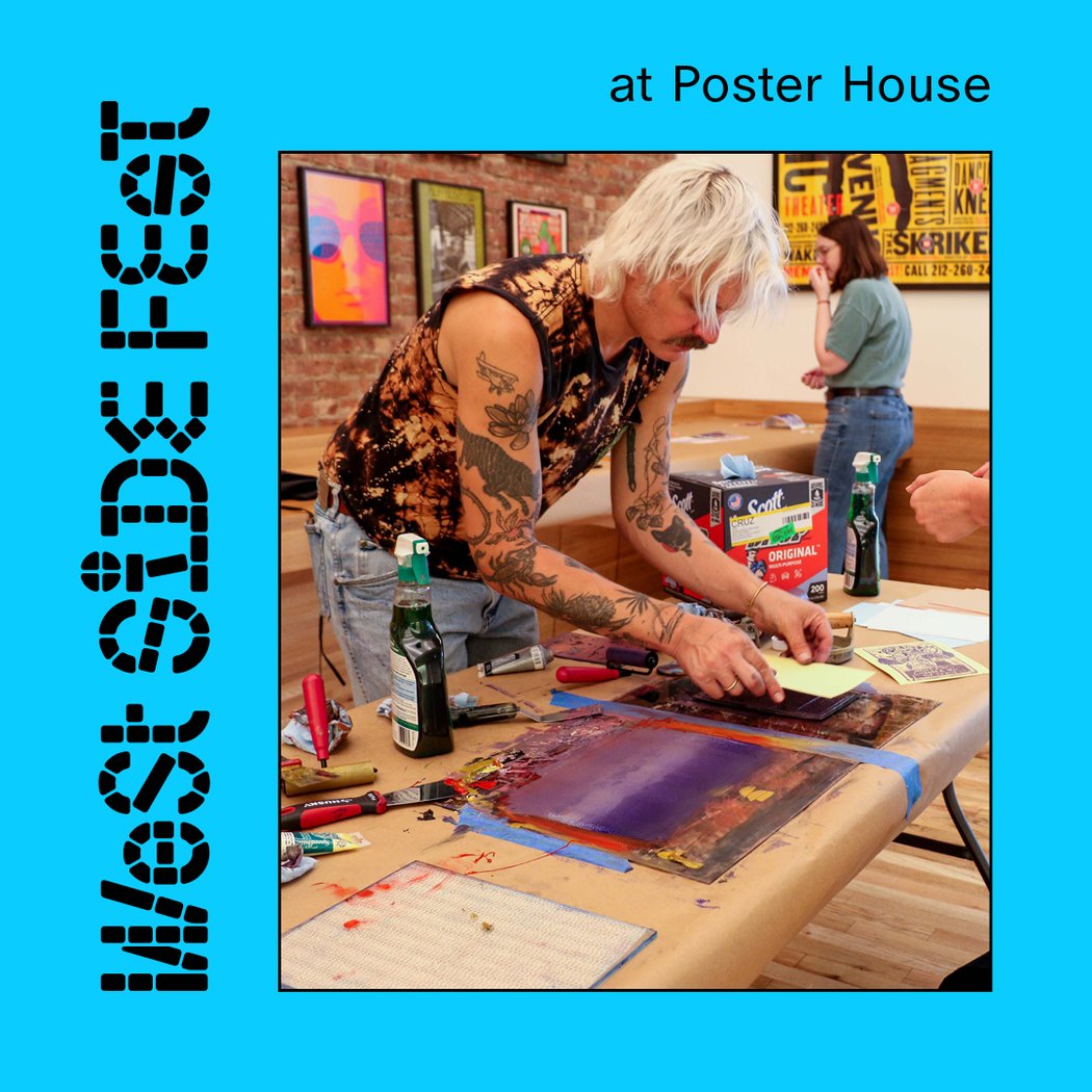 Drop-in Postcard Block Printing with Mikey Quackenboss 1
