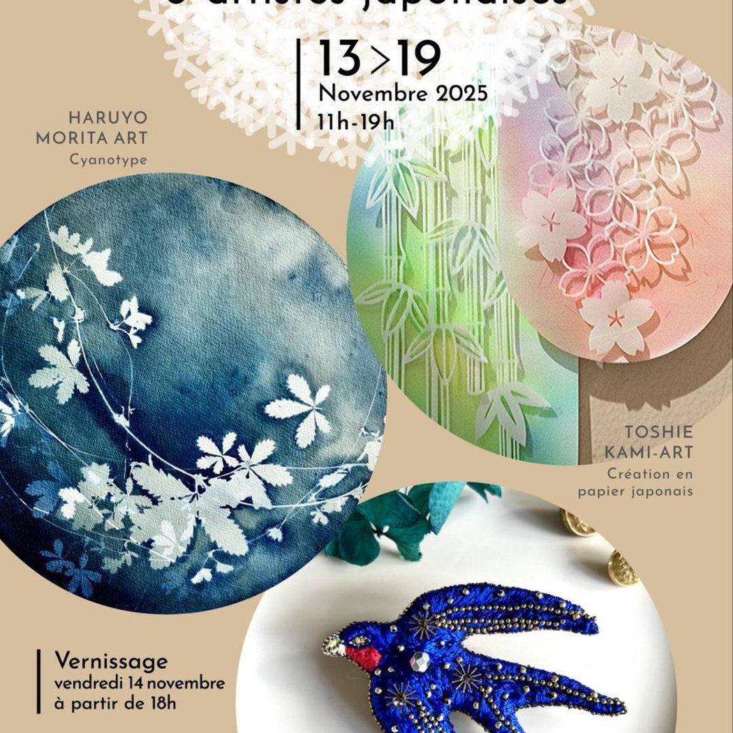 Création en papier japonais et Mizuhiki + Atelier créatif et de culture japonaise 1
