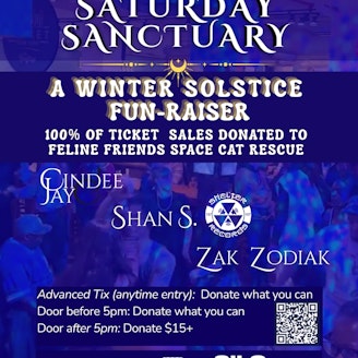 Saturday Sanctuary: Cat Rescue Fundraiser 1