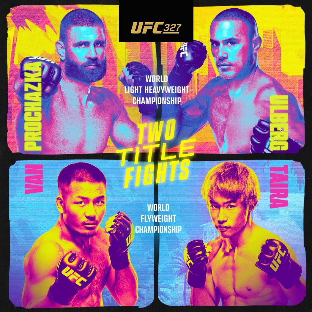 UFC 327 Two Title Fights 1