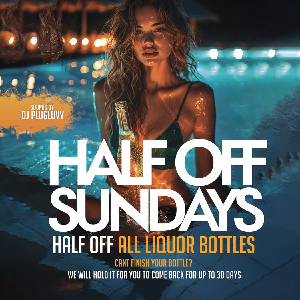 Half Off Sundays 1