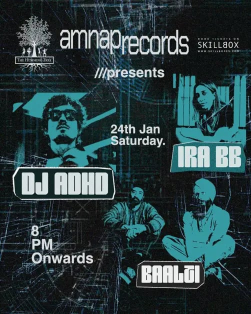 AMNAP Records & THT Present DJ ADHD + BAALTI + IRA BB 1