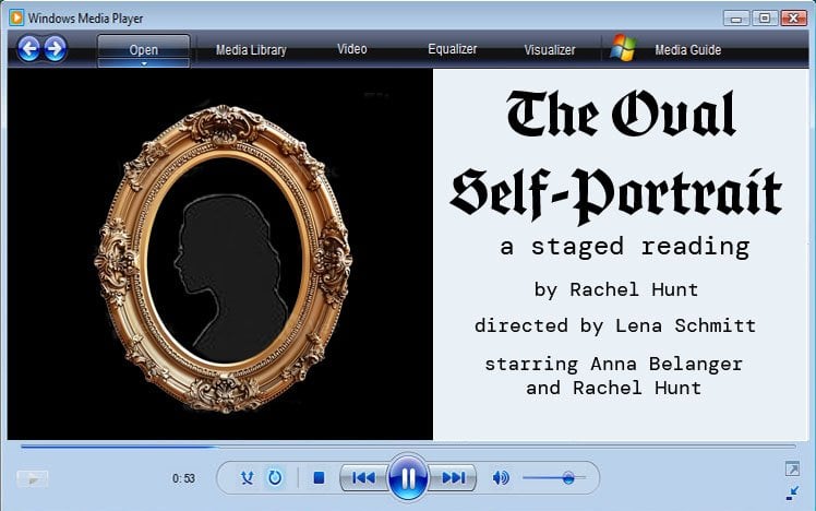 The Oval Self-Portrait 1