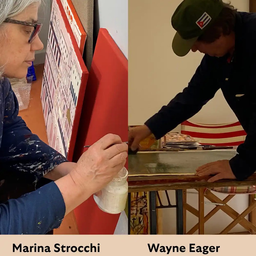 Marina Strocchi & Wayne Eager Exhibitions 1