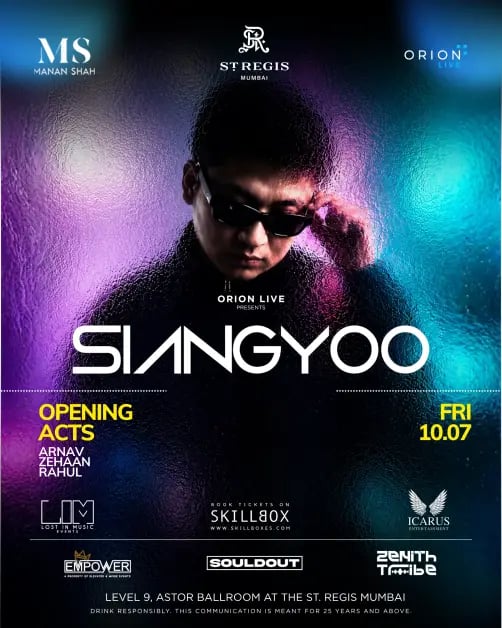 SIANGYOO | Debut India Tour 1