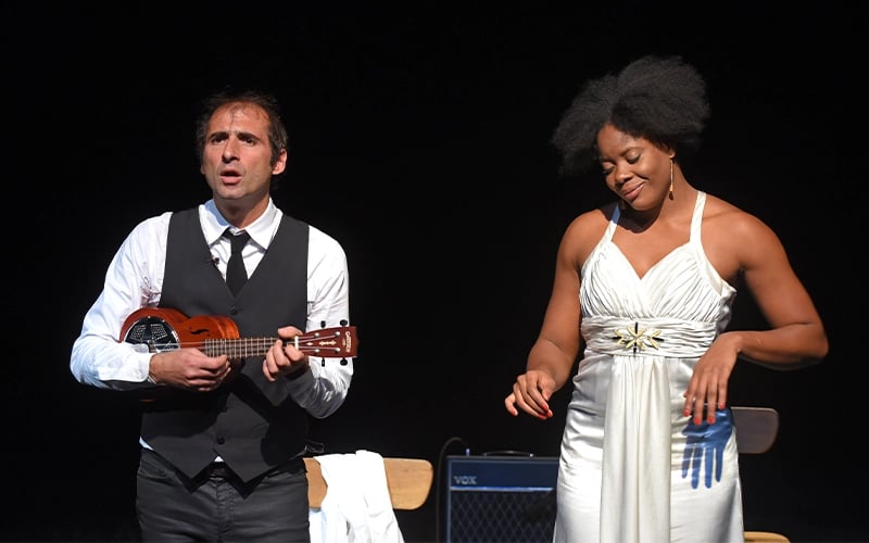 Portrait de Ludmilla en Nina Simone 2