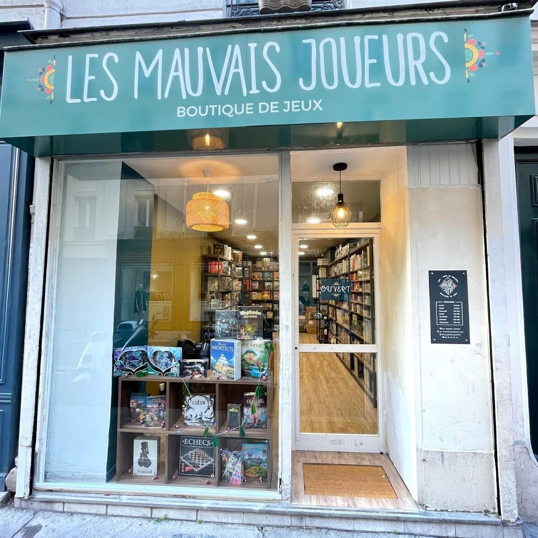 Les Mauvais Joueurs, la boutique de jeux 2