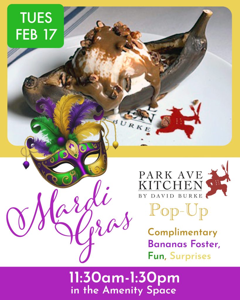 Fat Tuesday in the Amenity Center 1