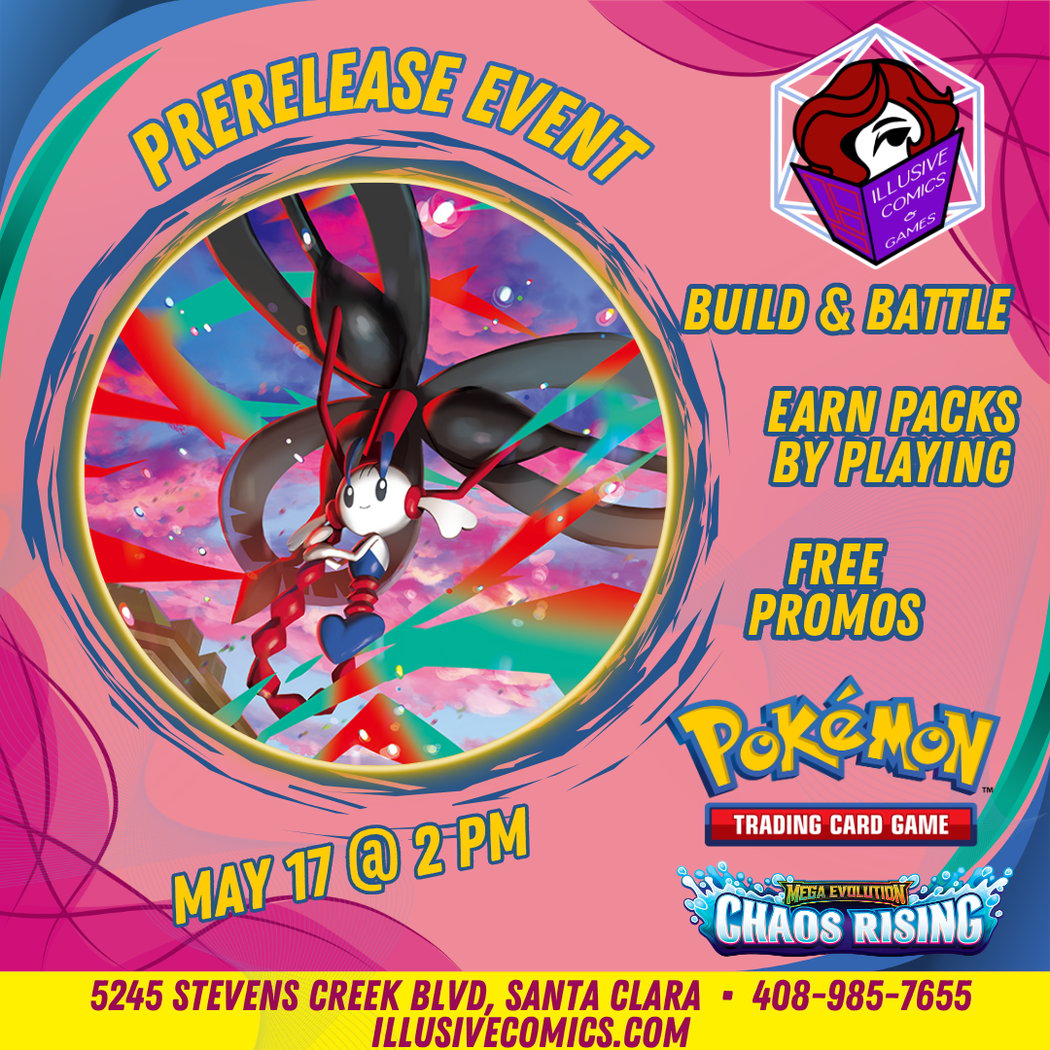 Pokemon Mega Evolution Chaos Rising Prerelease 1