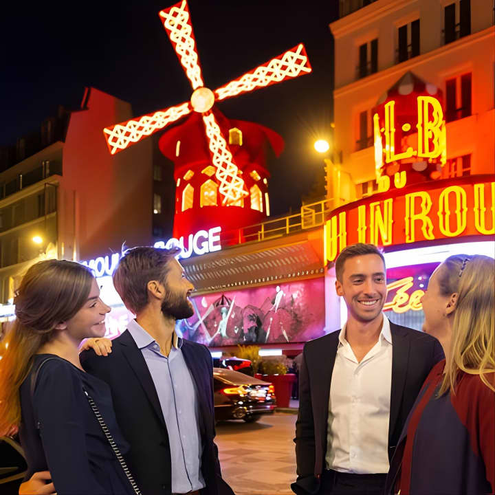 Moulin Rouge Dinner Show with Champagne and Drop Off 2