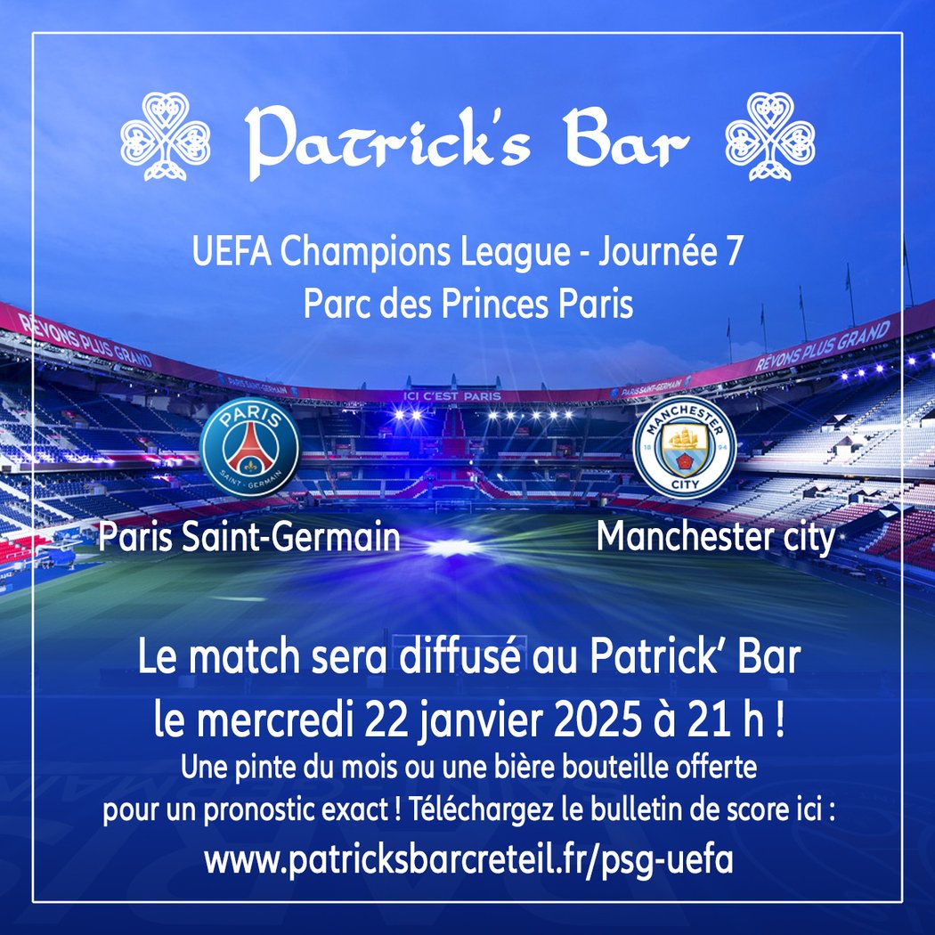 Diffusion des matchs du PSG 1