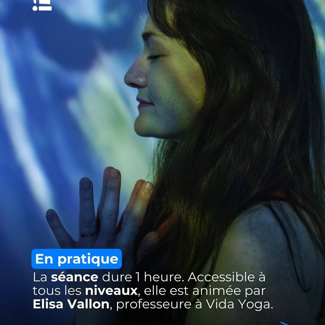 Cours de yoga immersif Van Gogh 2