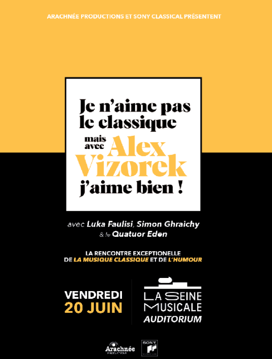 Je n’aime pas le Classique, mais avec Alex Vizorek j’aime bien ! 1