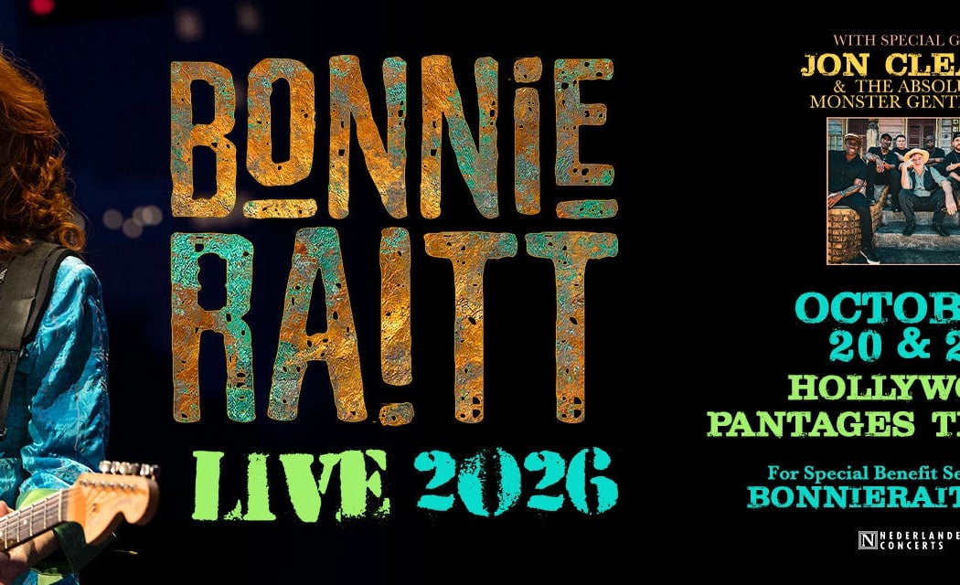 Bonnie Raitt Live 2026 With special guest Jon Cleary & The Absolute Monster Gentlemen 1