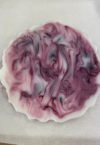 Resin Coaster Making Class 3