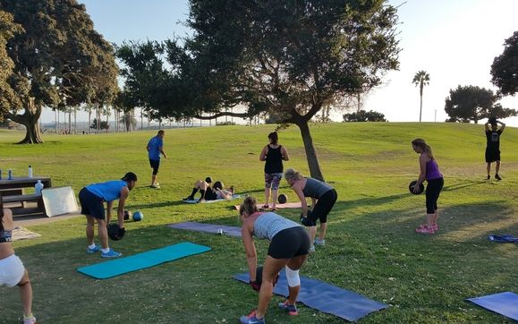 HIIT Class Outdoors 2