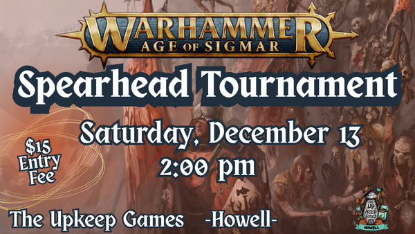 Warhammer Age of Sigmar - Spearhead Tournament 1