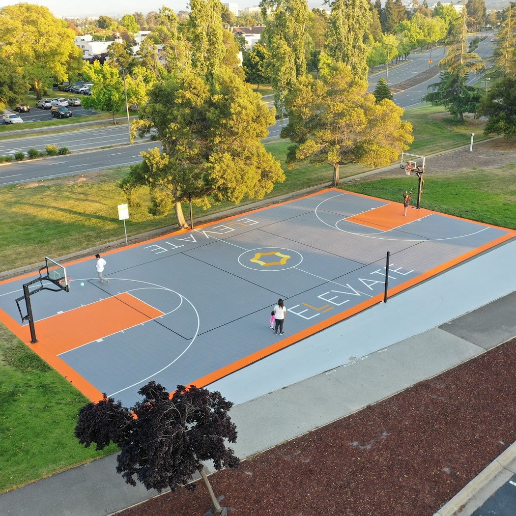 Redwood Life Basketball Courts 1