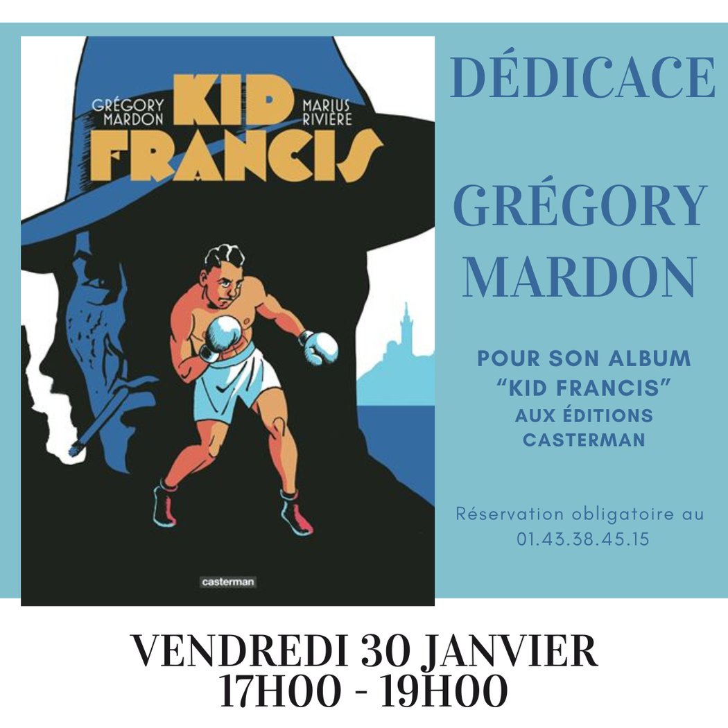 Dédicace de Grégory Mardon 1