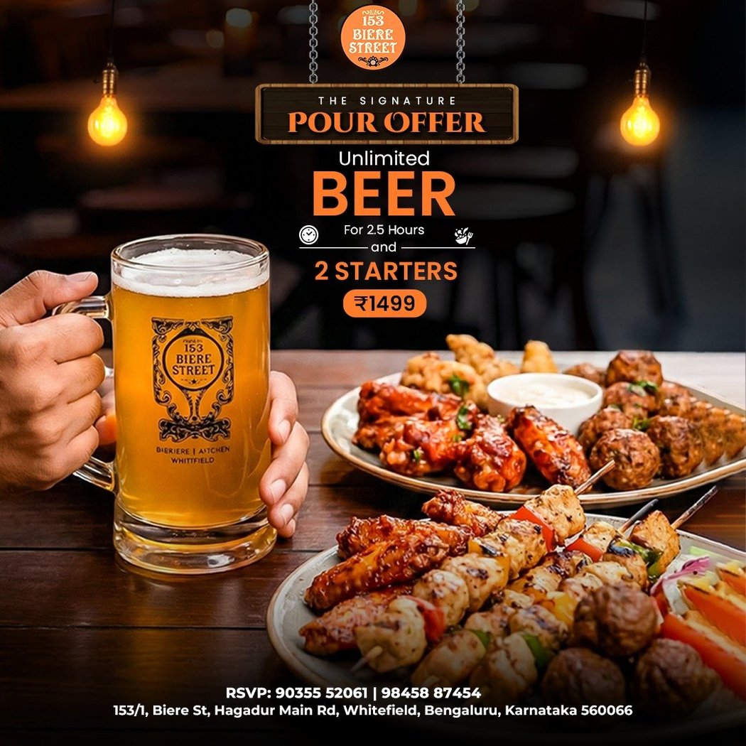 153 Biere Street | Best Microbrewery in Whitefield 1