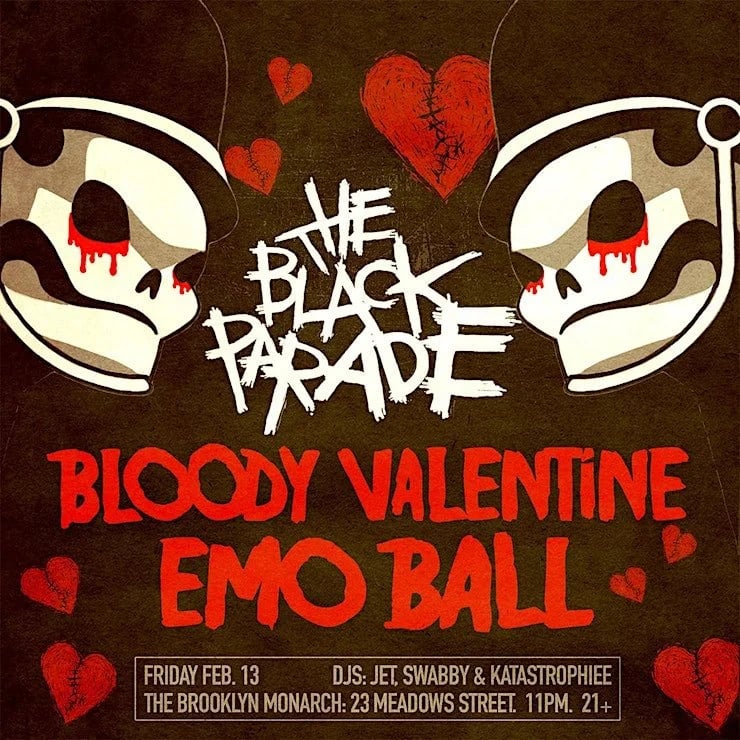 THE BLACK PARADE - BLOODY VALENTINE EMO BALL 1