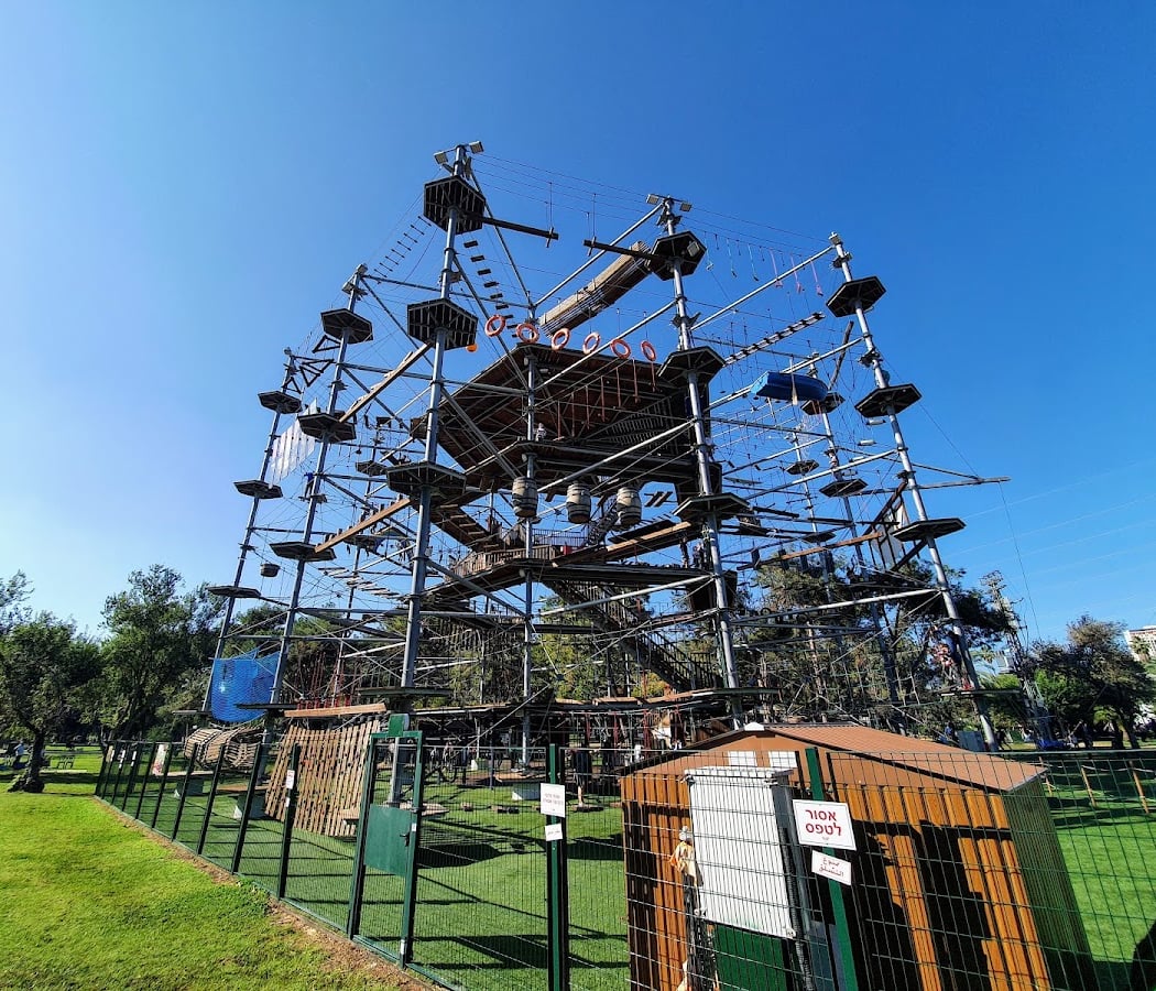 סקי טאון פארק אקסטרים וחבלים תל אביב 2