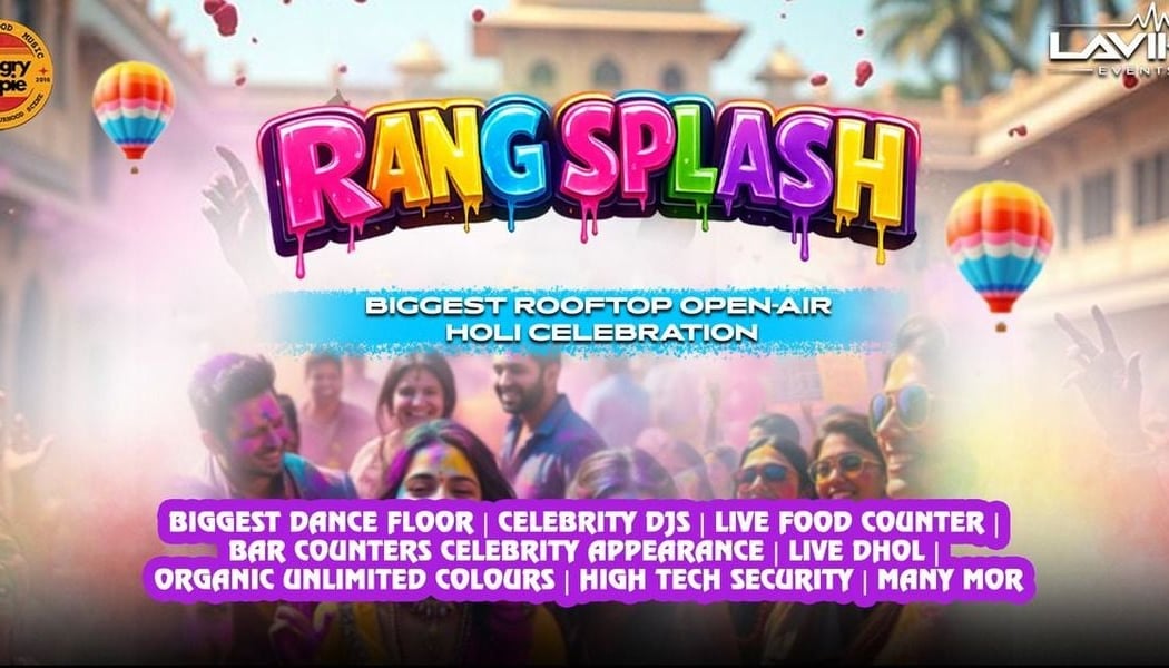 RANG SPLASH VOL 01 A Biggest Rooftop Open Air 1