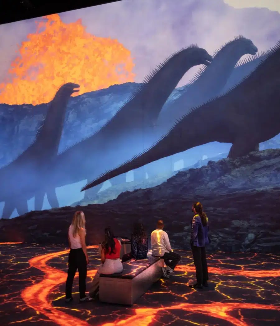 Dinosaures, L'expérience immersive 3