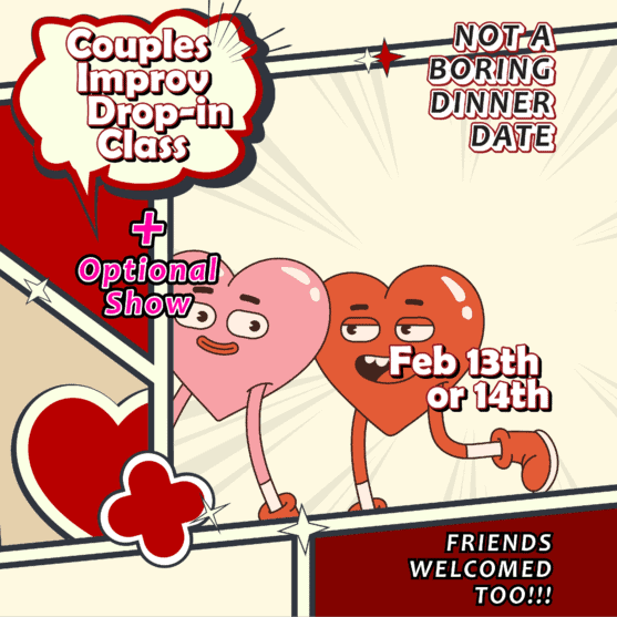 Valentine’s Couples Improv Comedy Workshop 1