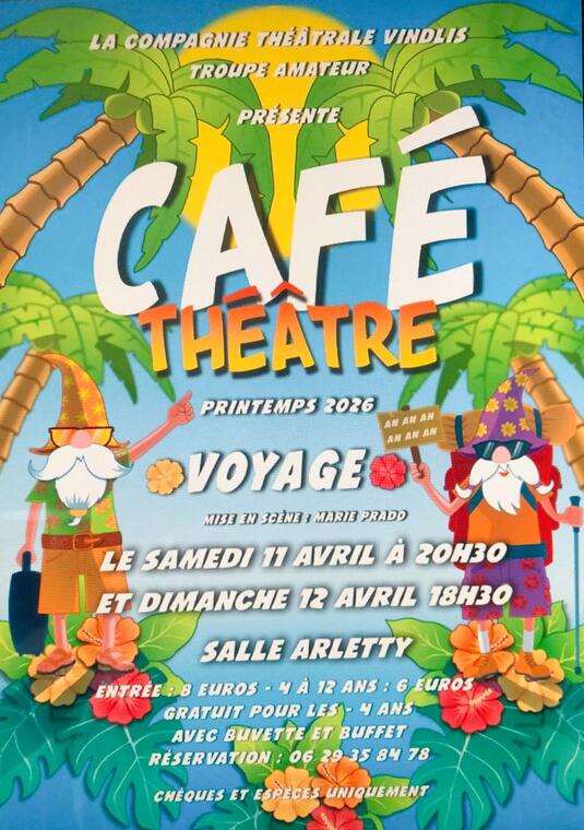 Café Théâtre de Printemps : « Voyage » 1