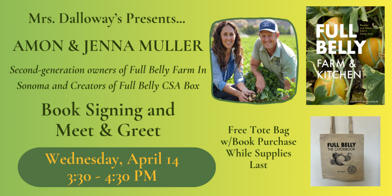 Amon & Jenna Muller FULL BELLY Book Signing and Meet & Greet 1