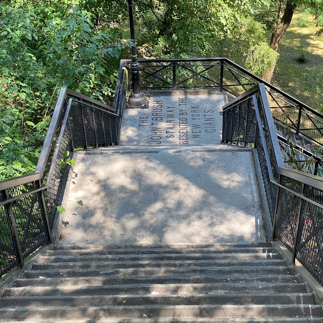 John T. Brush Stairway 1