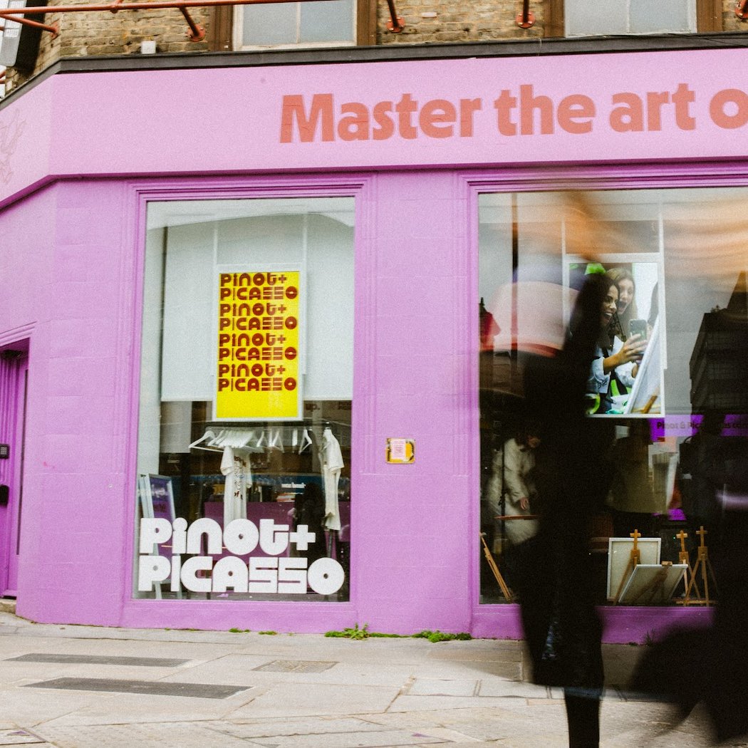 Pinot & Picasso - Sip and Paint London 3